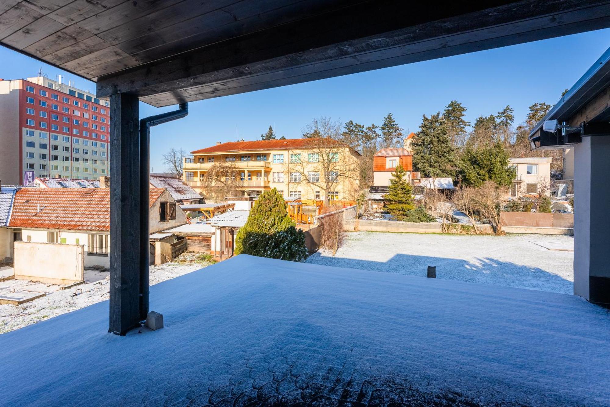 Apartmany Modrany Praha Bagian luar foto